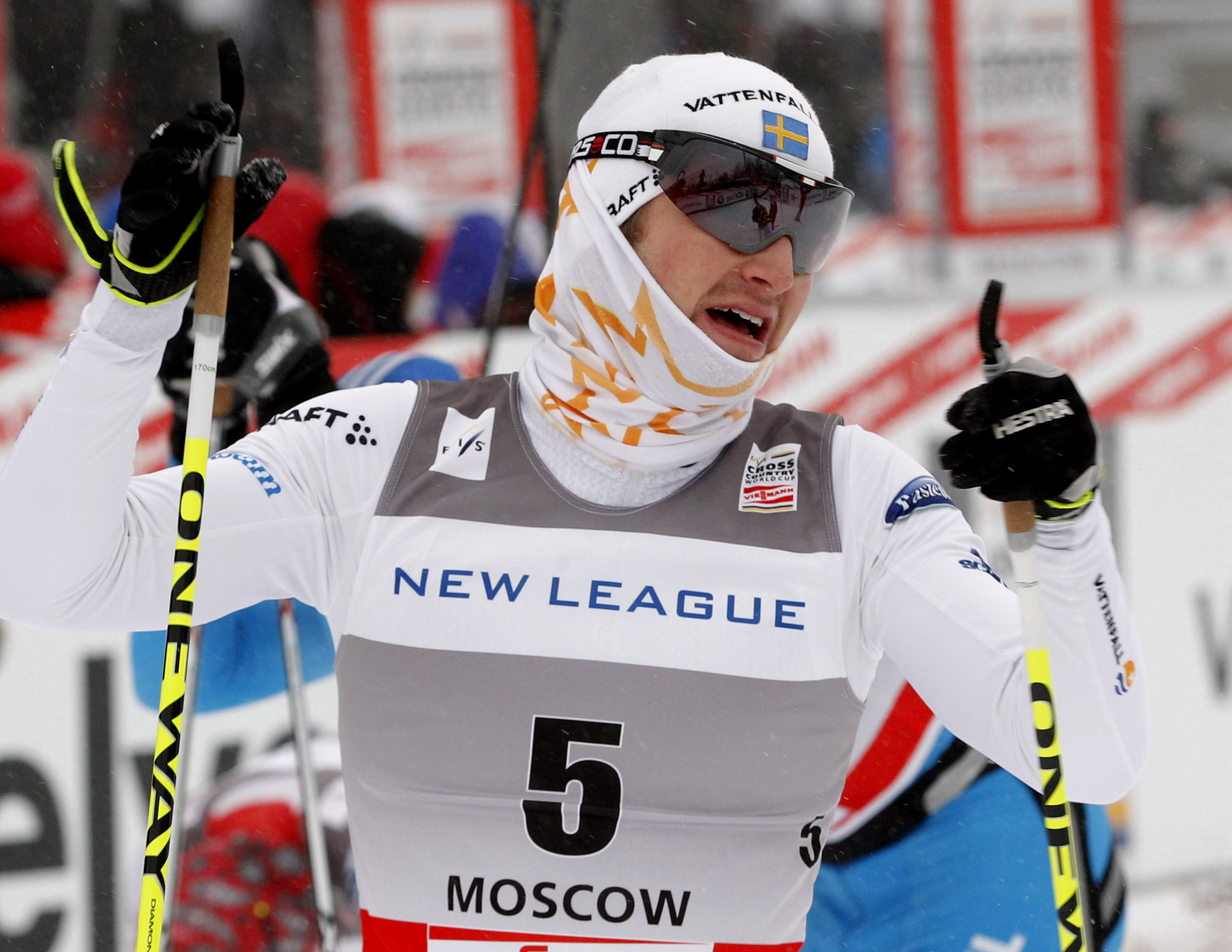 Teodor Peterson, Vinterkanalen, Emil Jonsson, Slottssprinten, Sprint, Marcus Hellner, skidor, Charlotte Kalla, Längdskidor, Världscupen