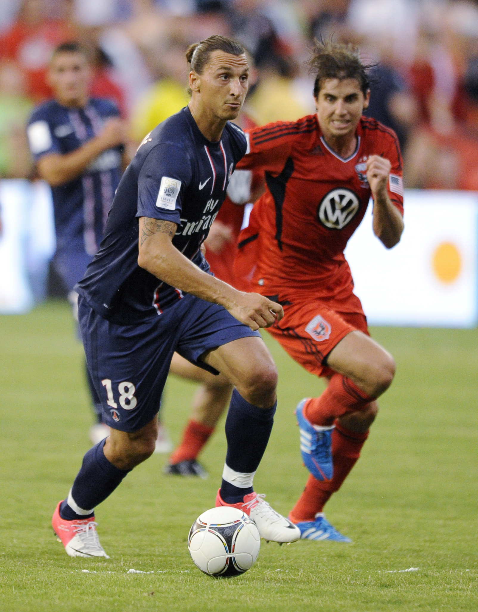 DC United, Paris Saint Germain, Zlatan Ibrahimovic
