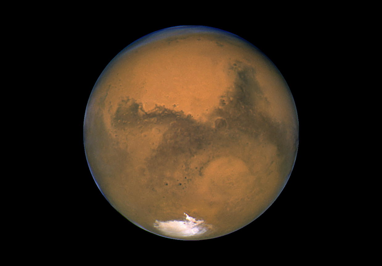 Rymden, Mars, Snö, Forskning