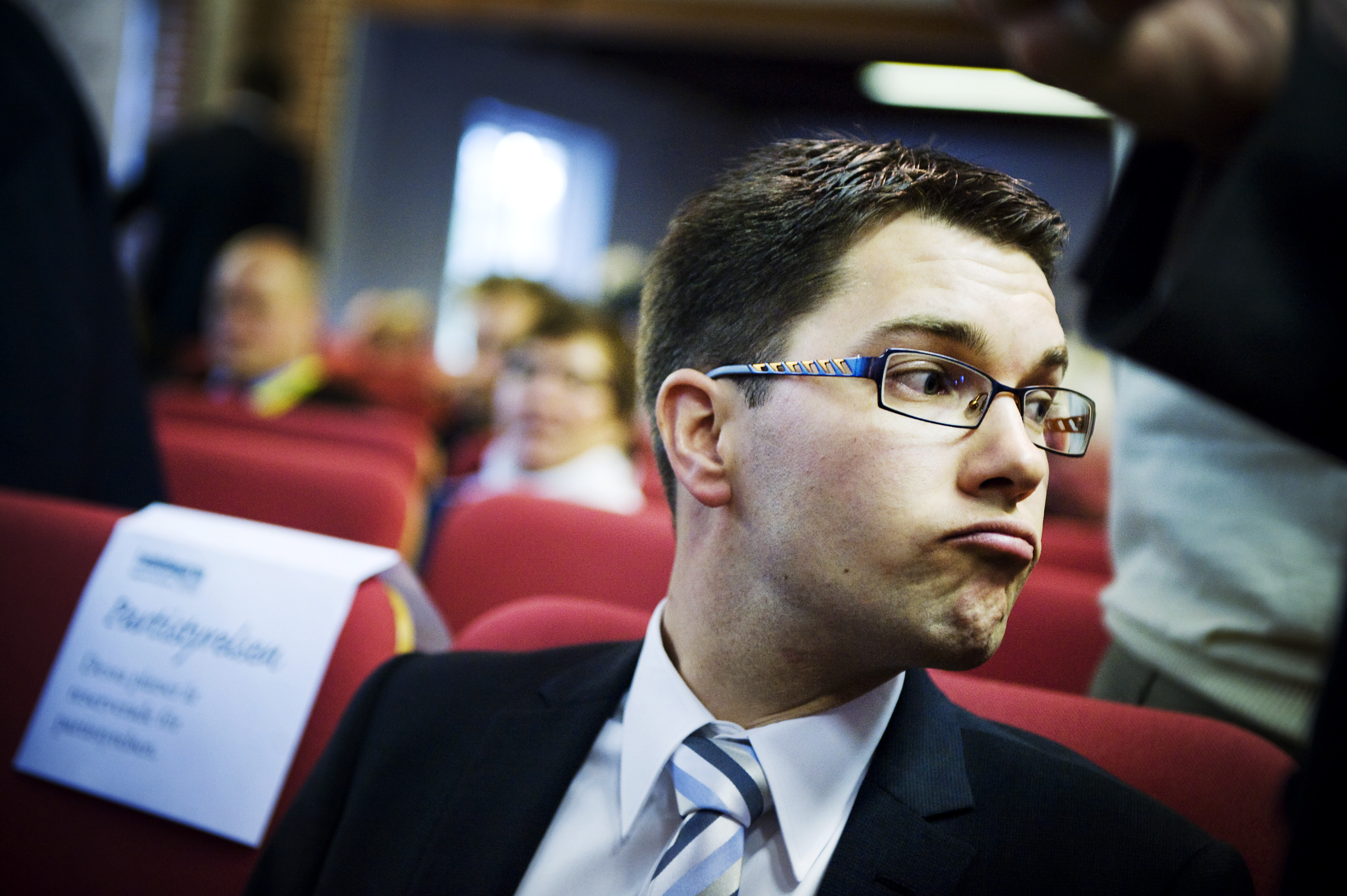 Jimmie Åkesson, Sverigedemokraterna, Nobelfesten