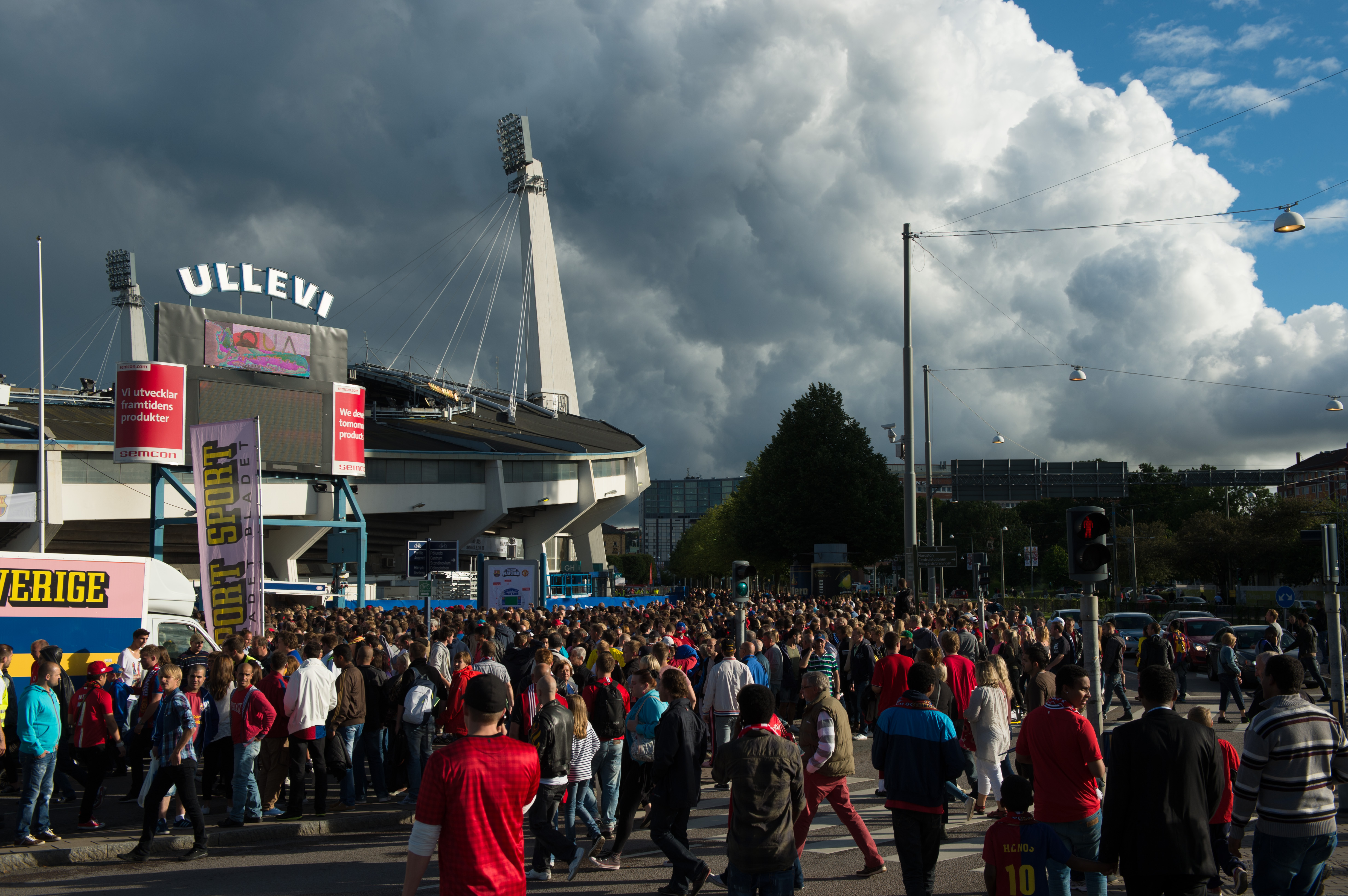 Goteborg, Barcelona, Manchester United