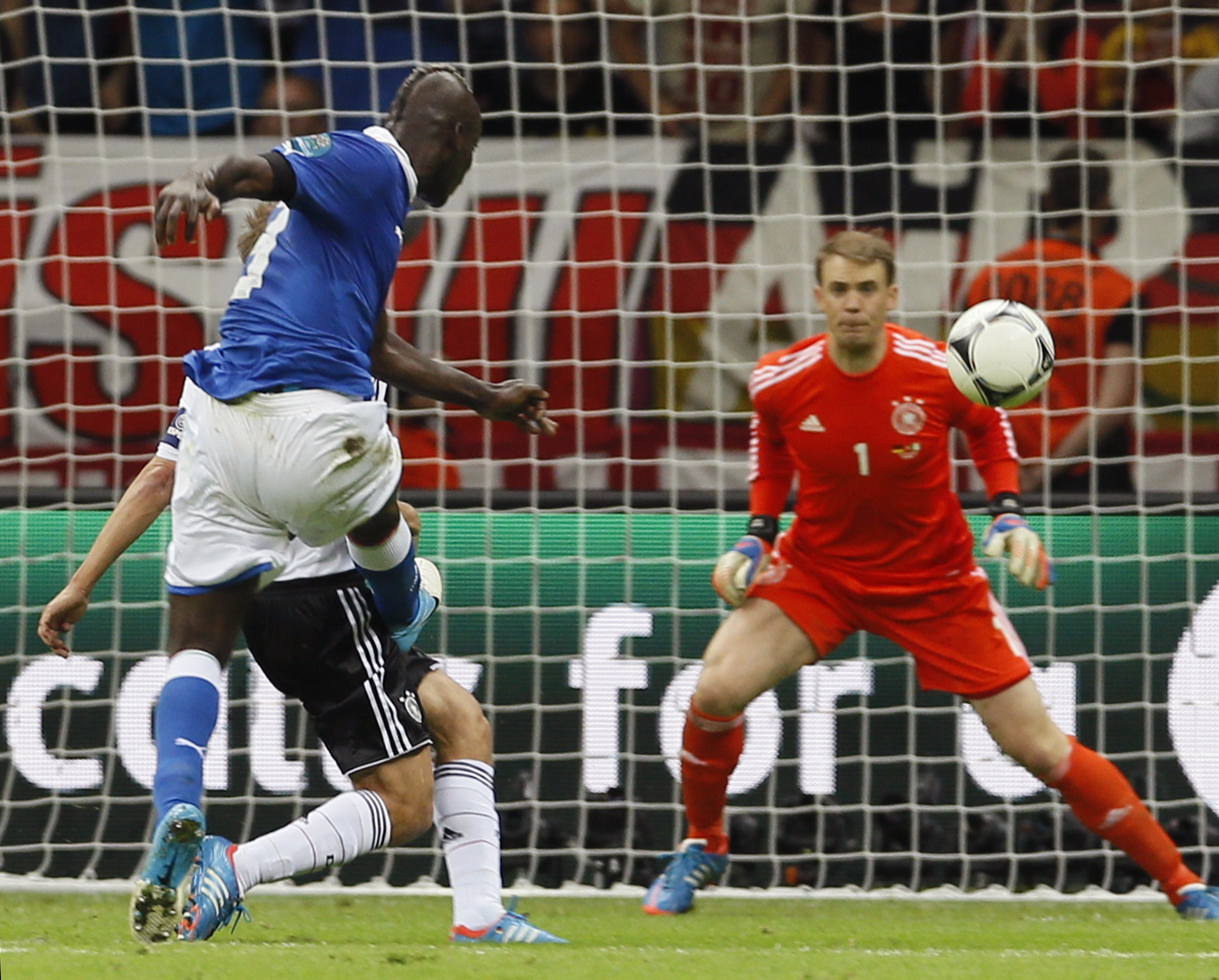 Fotboll, EM, Bildspecial, Mario Balotelli, Italien, Tyskland