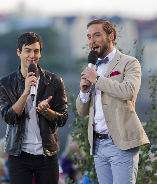 bilder, Tillsammans,  Azra Osmancevic, par, Måns Zelmerlöw, Idol