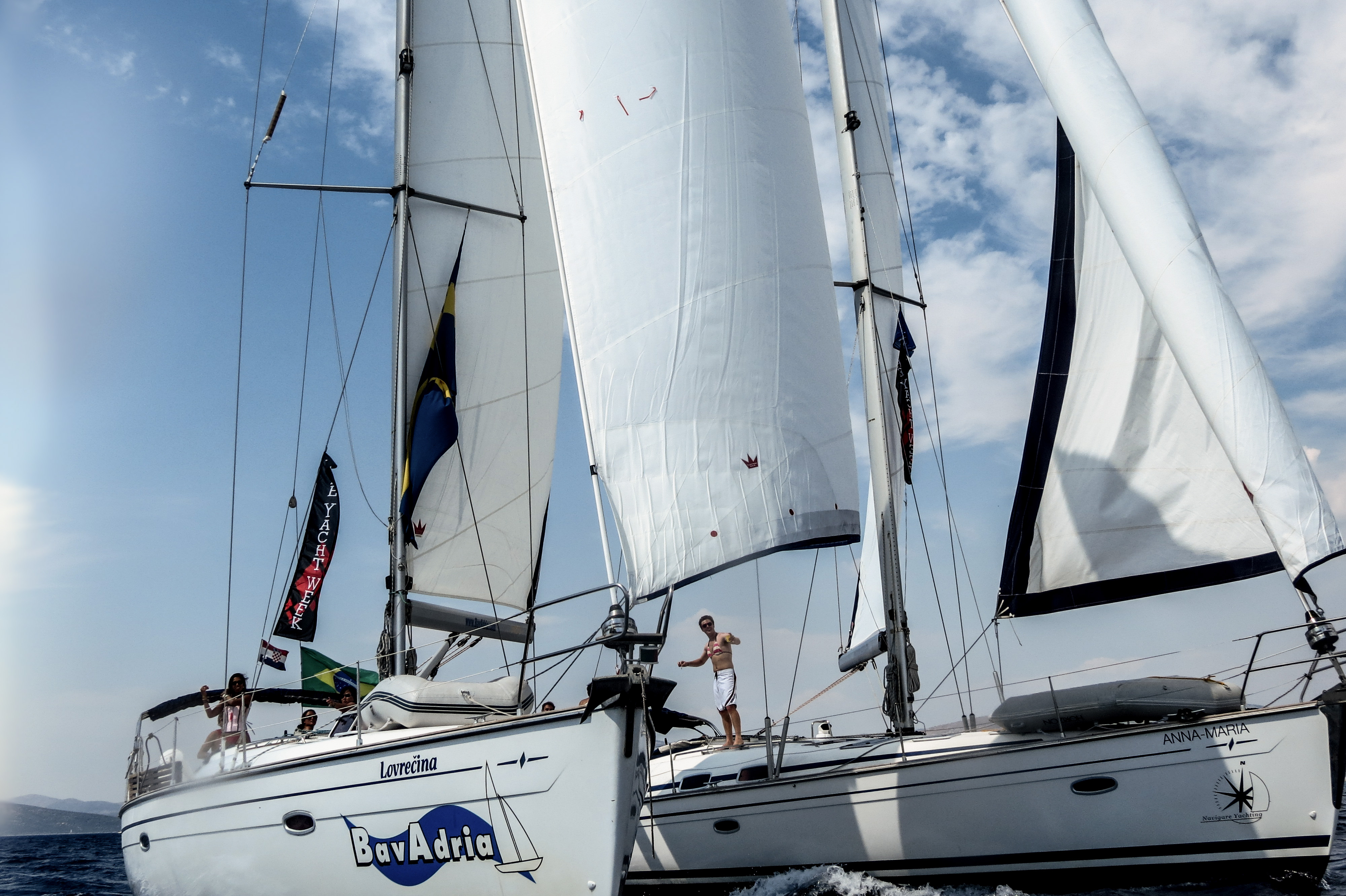 sailing, Y+M, the yacht week, Malin Evrenos, Party, yacht week