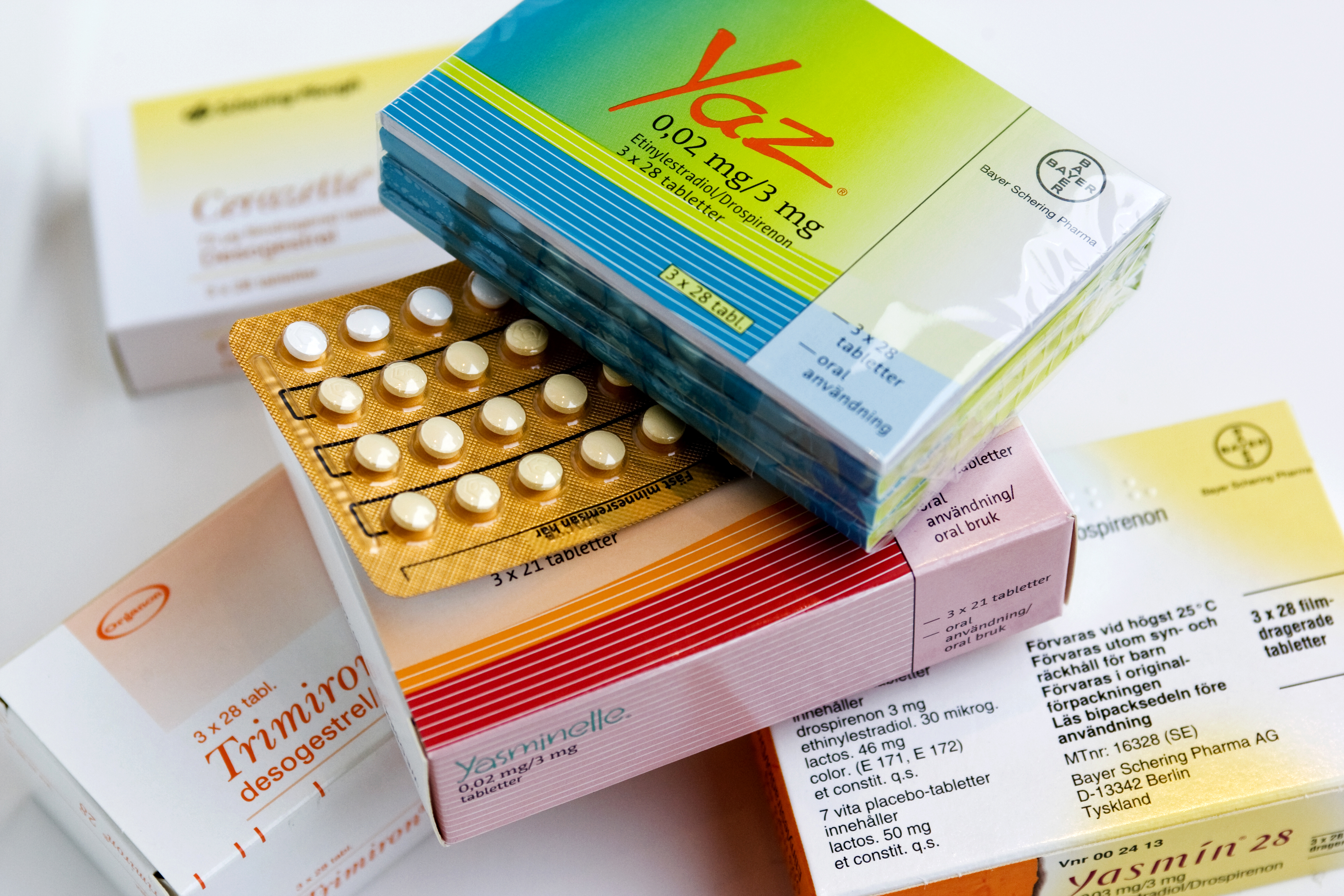 Sexlust, Forskning, Preventivmedel, P-piller