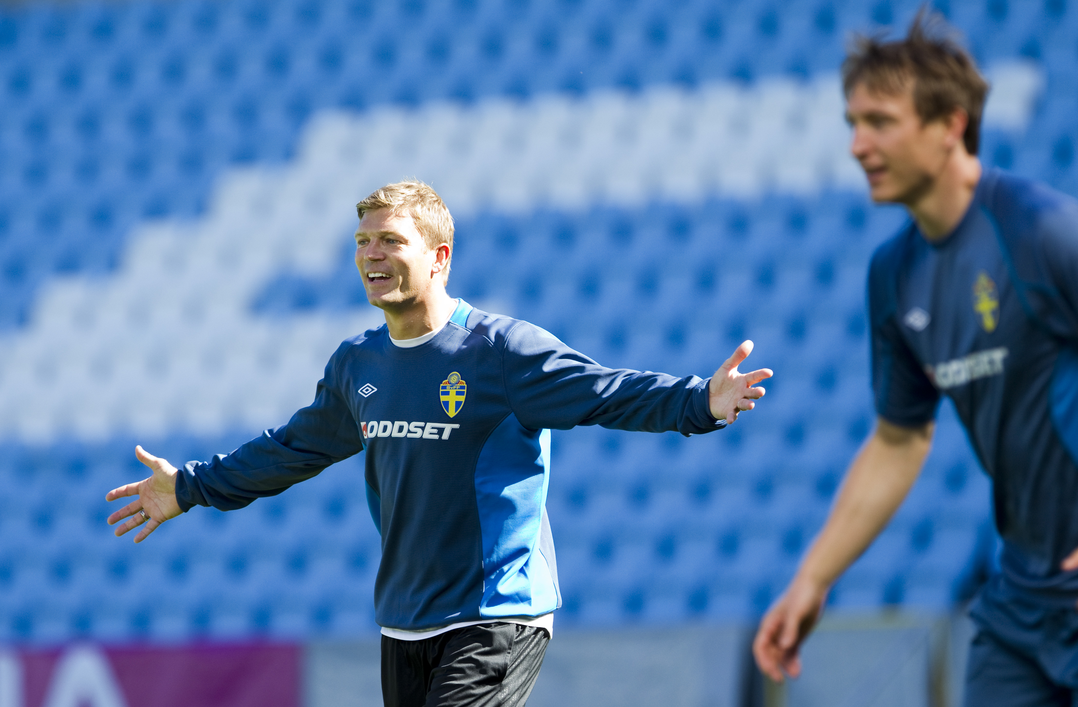 Landslaget, Spartak Moskva, Sverige, Marcus Allback, Kim Kallstrom