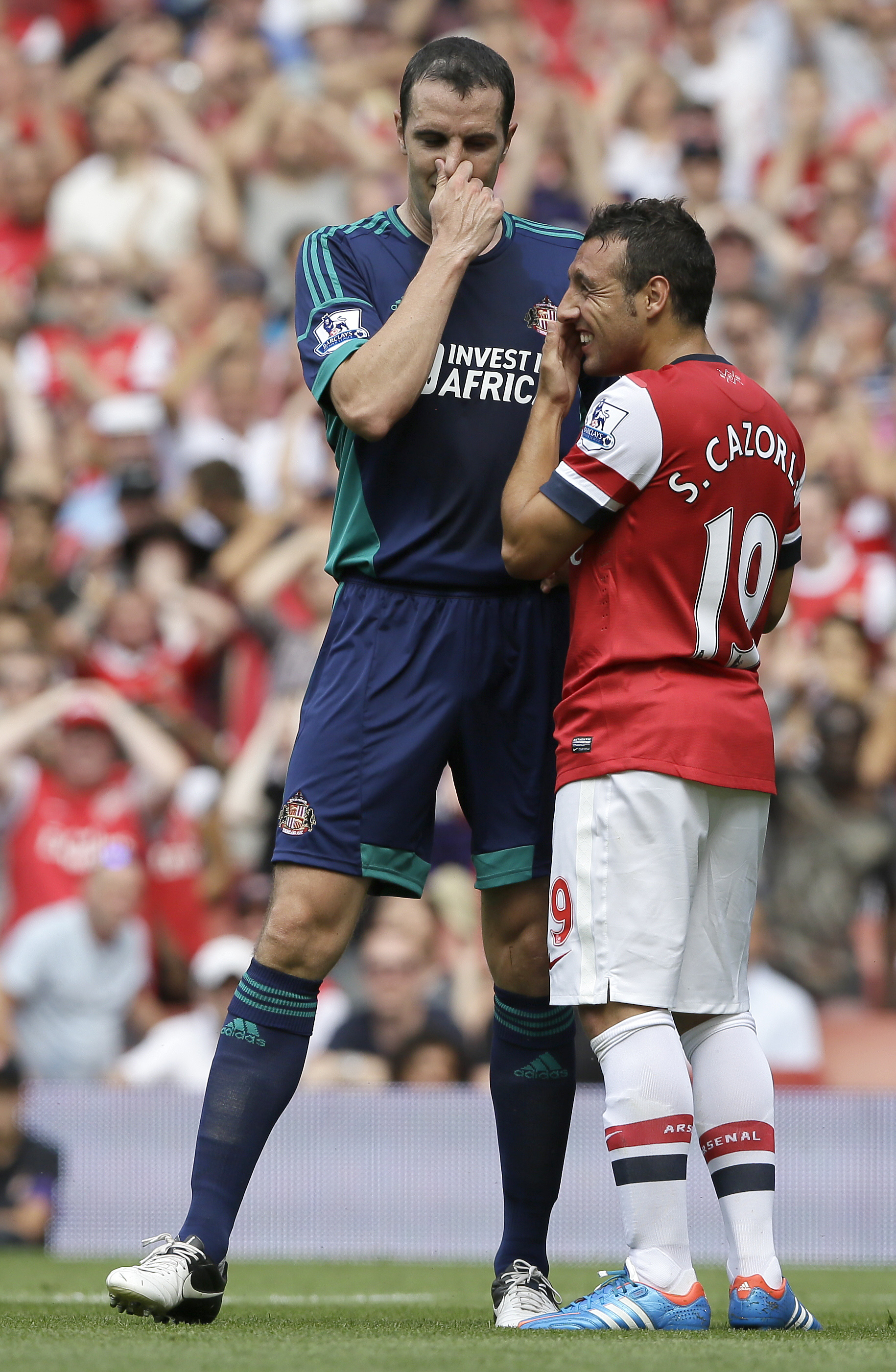 Santi Cazorla, Manchester United, Arsenal, Robin van Persie, Arsene Wenger