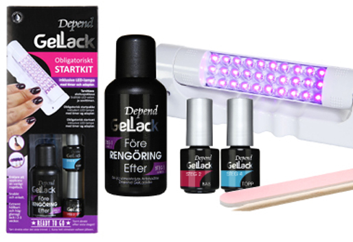 Depend, Shellac, GelLack