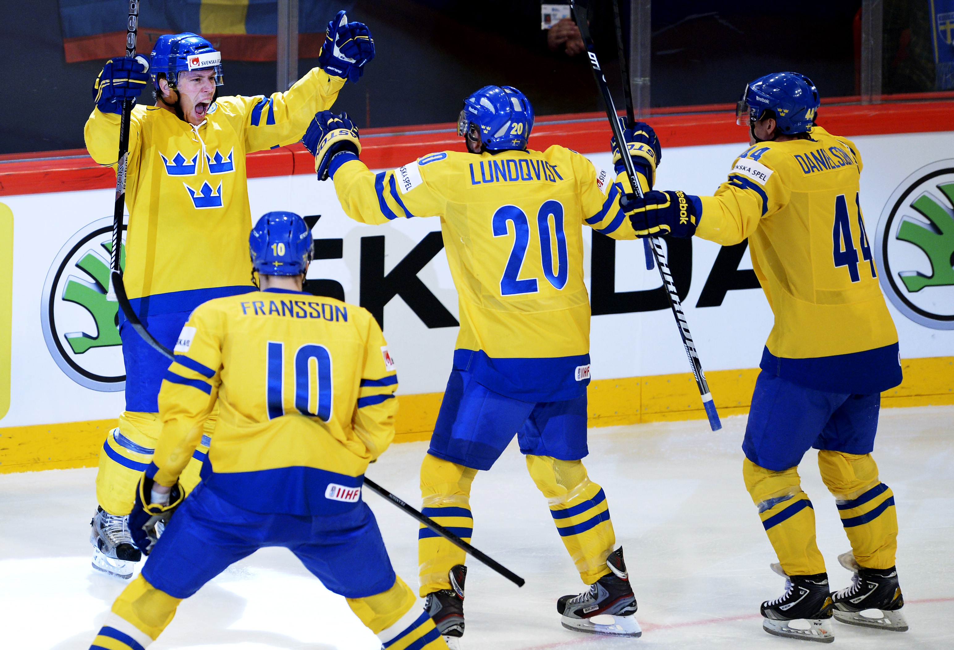 Sverige, Hockey-VM, VM-guld, Schweiz