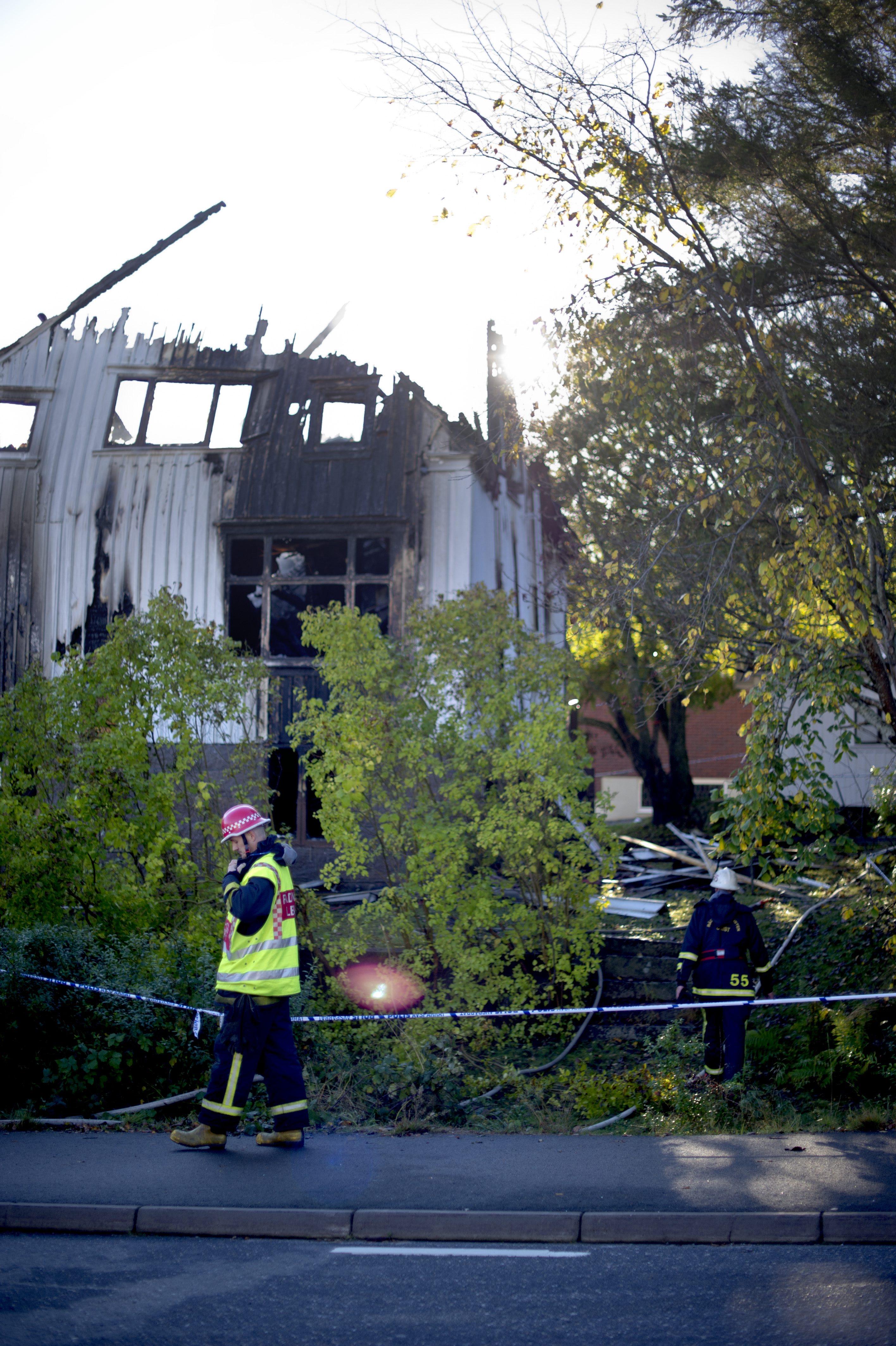 Tre Personer Saknas, Mordbrand, Brand