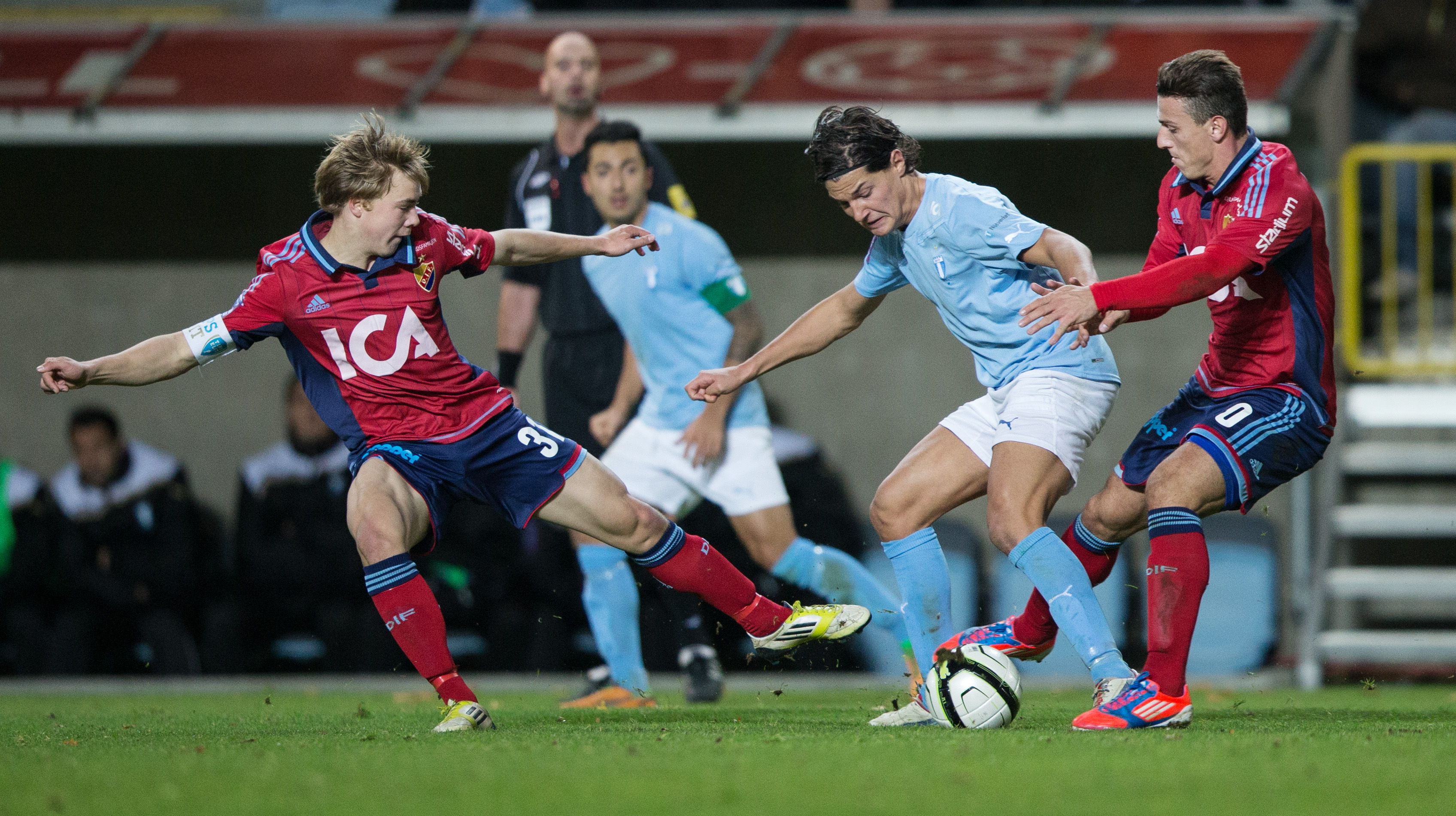 Dif, MFF, Malmo, Djurgarden