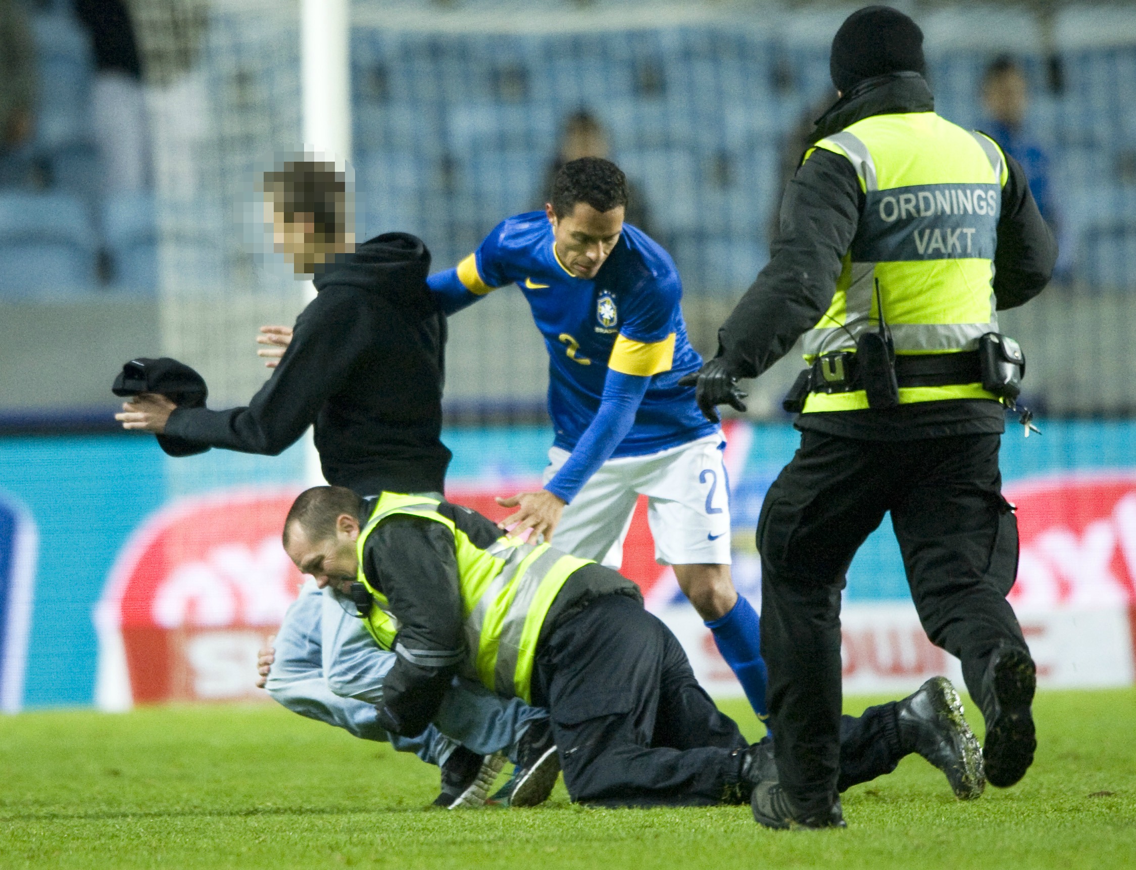 Stormade planen, Irak, Swedbank Stadion, Brasilien