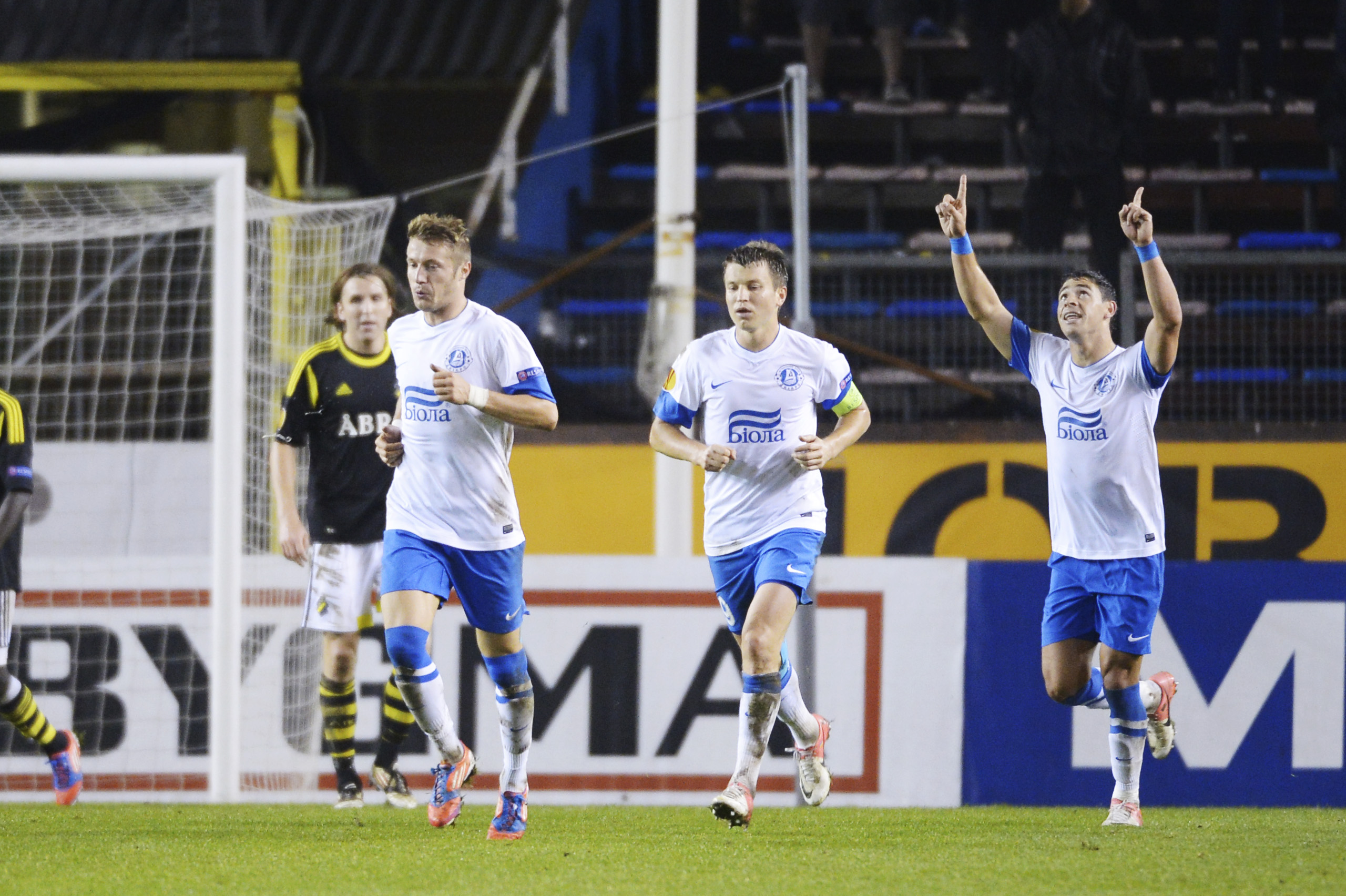 Europa League, Helgi Danielsson, AIK,  Dnipro Dnipropetrovsk