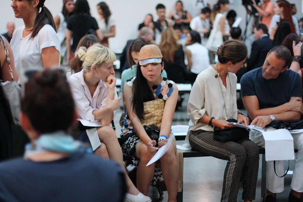 Helmut Lang,  snapshots, New York Fashion Week