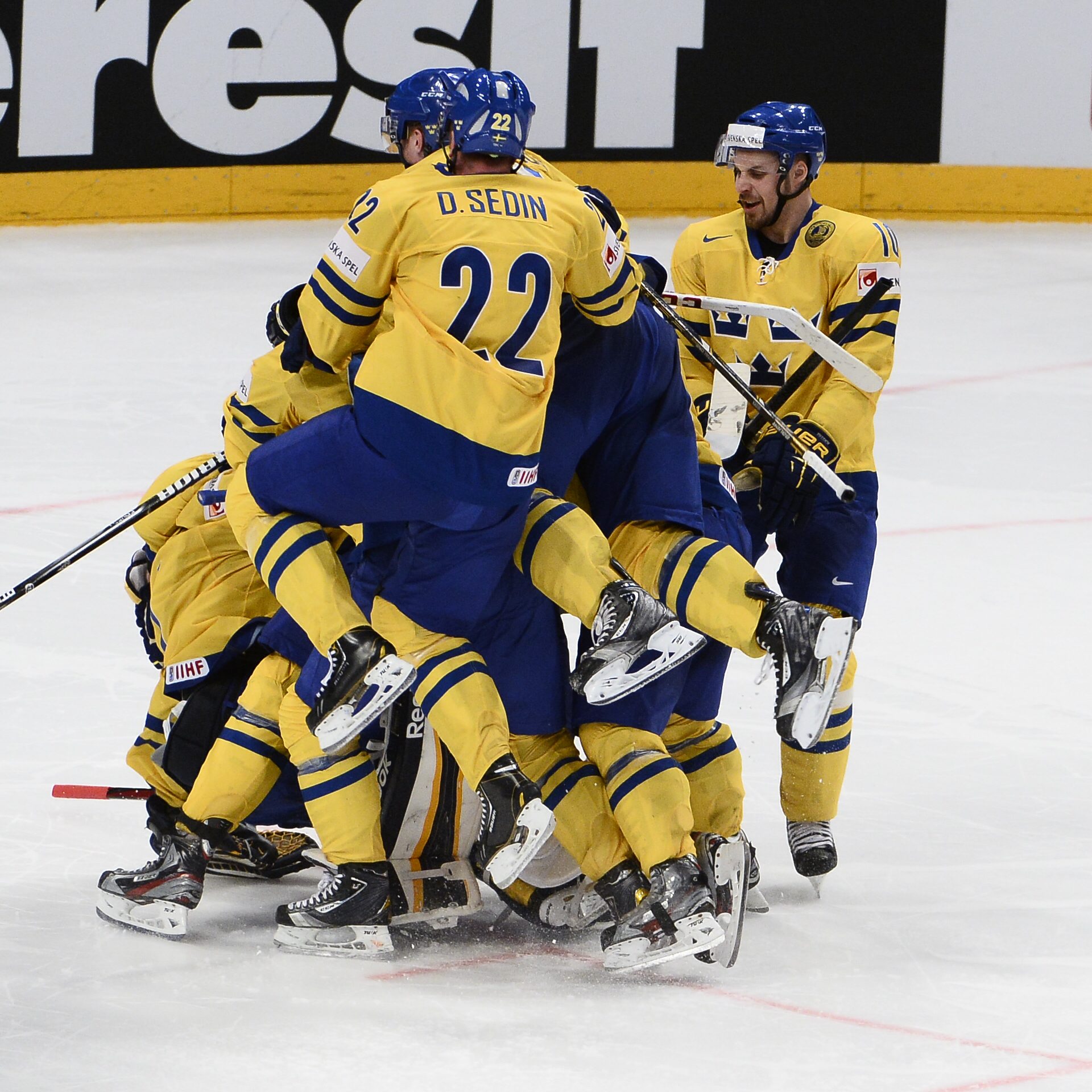 Kvartsfinal, ishockey, Kanada, Sverige, Globen, Hockey-VM