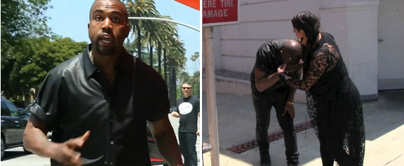 Stolpe, Kim Kardashian, Kanye West, Paparazzi