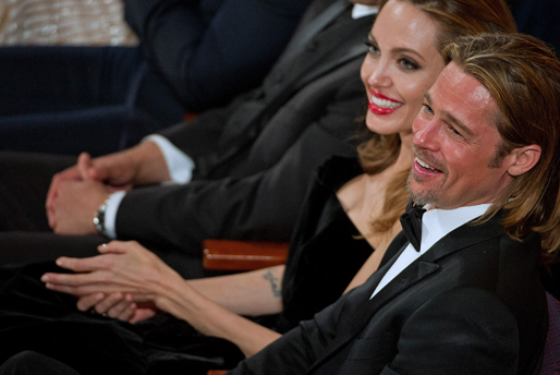 Angelina Jolie, Jennifer Aniston, Brad Pitt