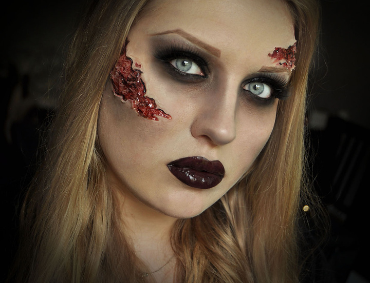 Halloween, Dayviews, smink