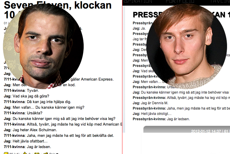Bloggare, Stold, Text, Dennis Maglic, Alex Schulman, Samtal, Copy, Konversation, Kopiera, Blogg