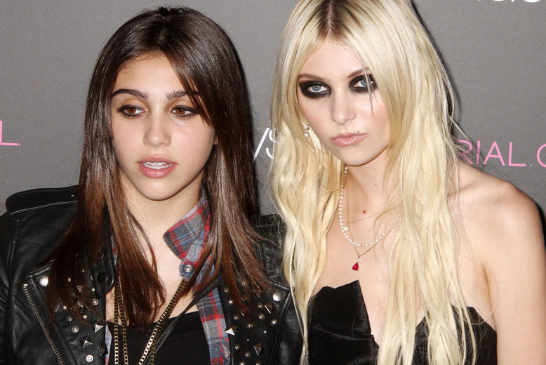 Lourdes, Madonna, Courtney Love