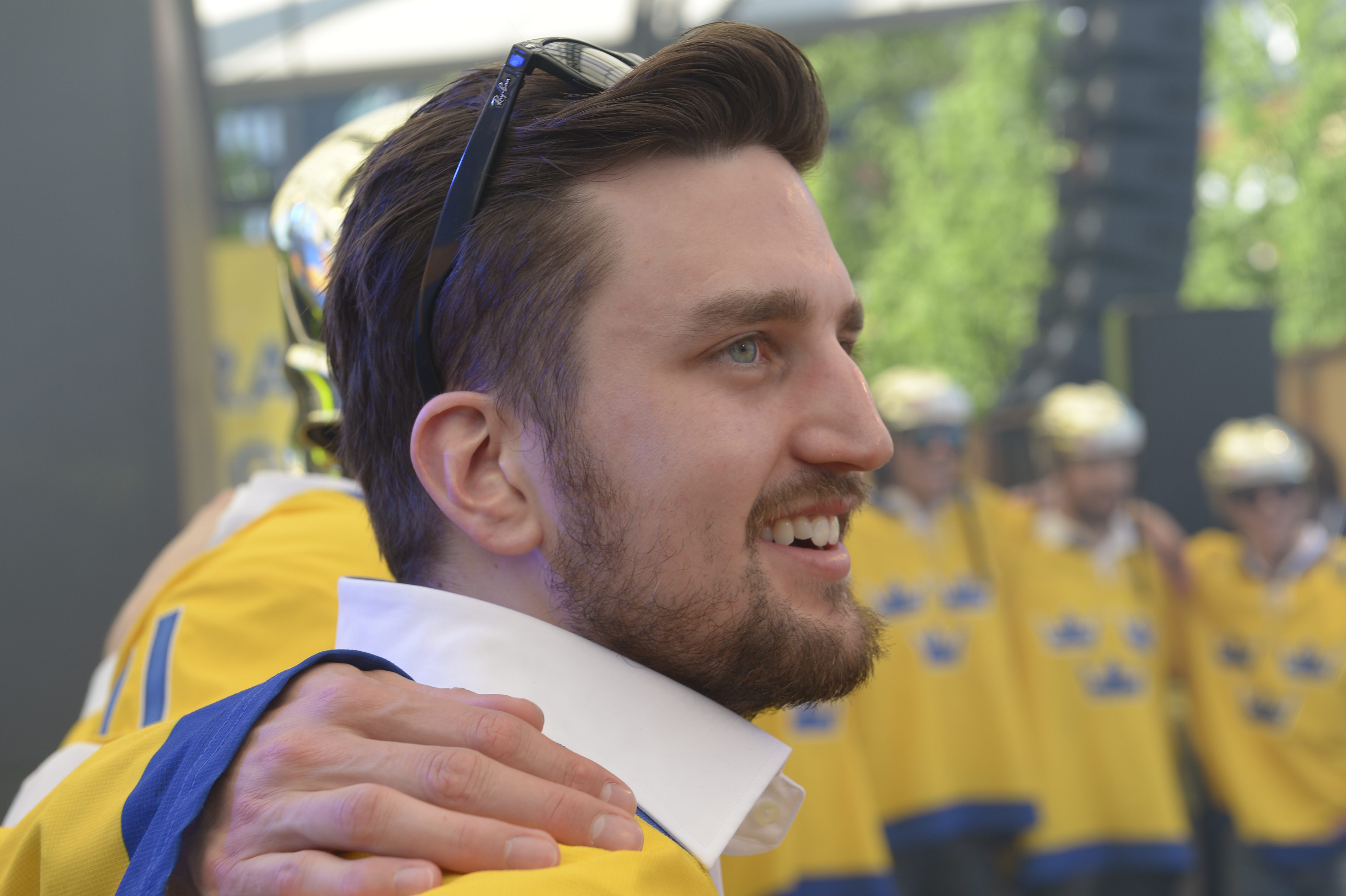 VM-guld, Schweiz, Tre Kronor, Kungsträdgården