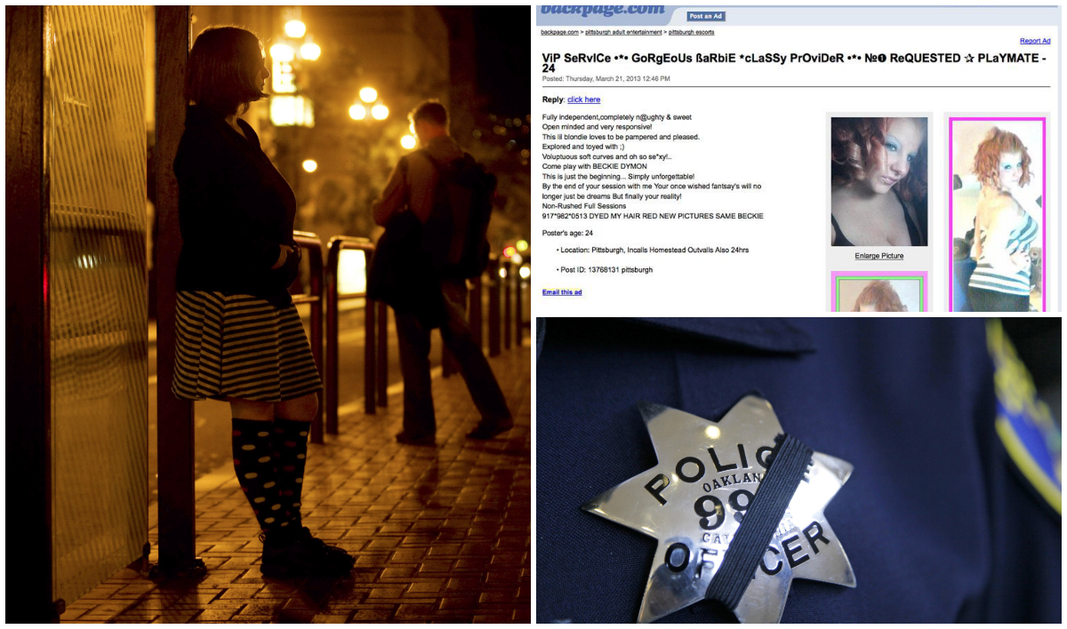 Prostituerad, Polis, Oralsex