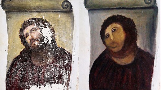  Jesusmålning, Ecce Homo