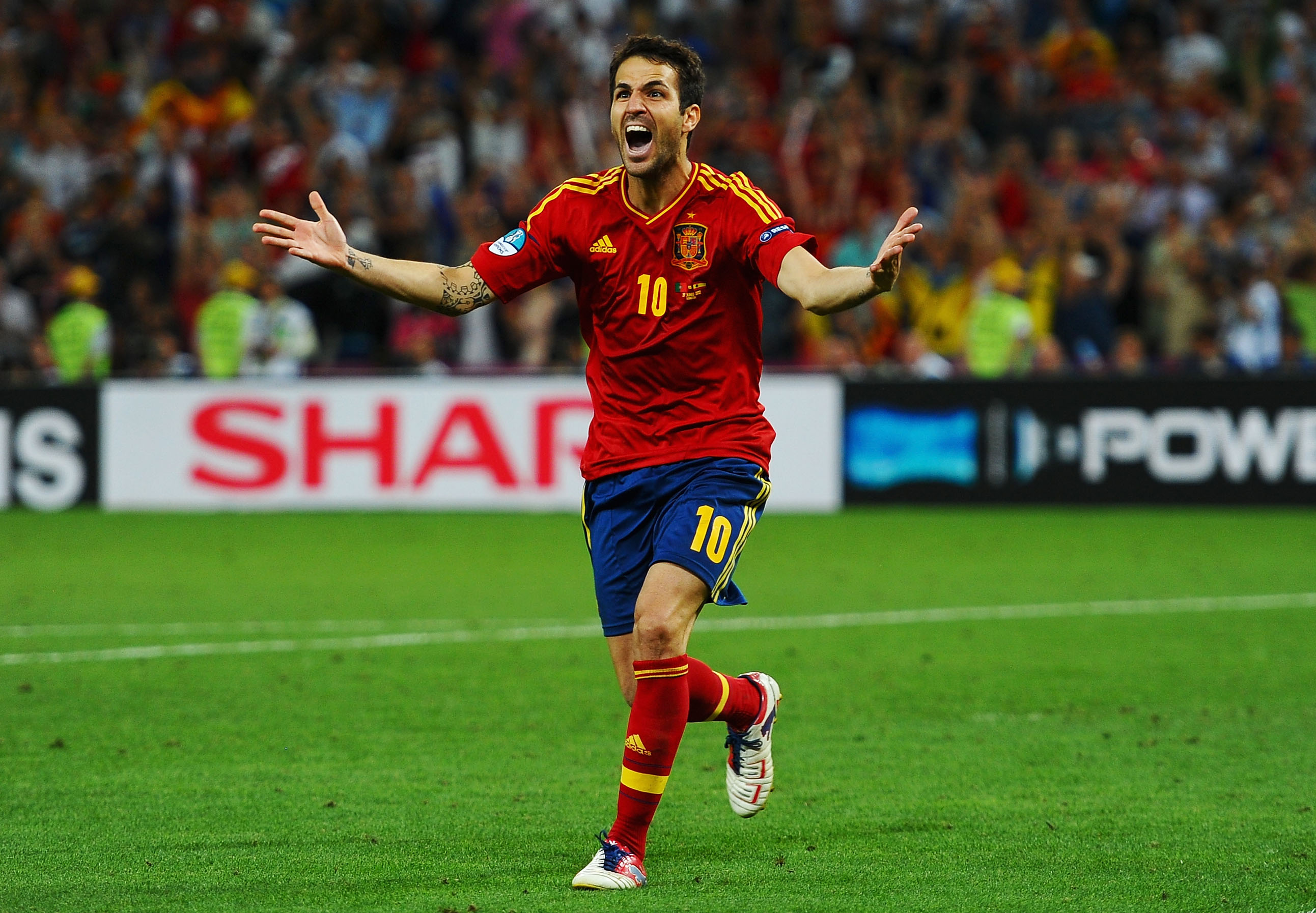 Cesc Fabregas fick sätta den avgörande straffen som tog Spanien till final.