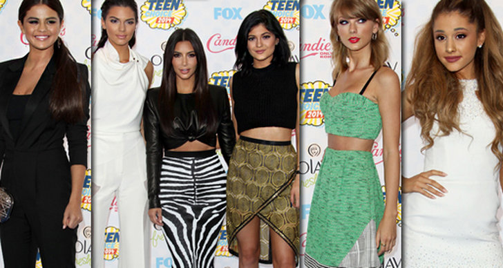 Kim Kardashian, Teen Choice Awards, Selena Gomez