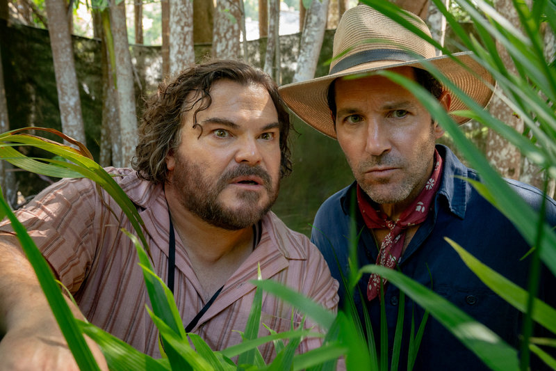 Jack Black och Paul Rudd i "Anaconda.".