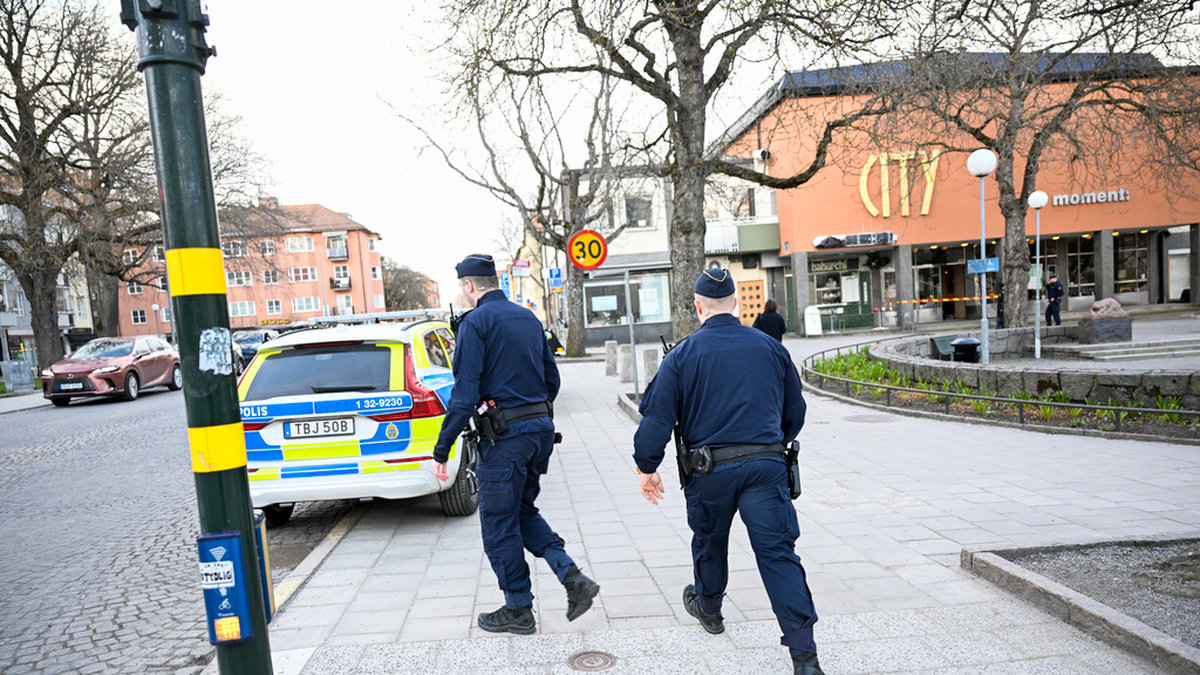 Polisen har ännu inte gripit någon för attacken i Gubbängen. Arkivbild.