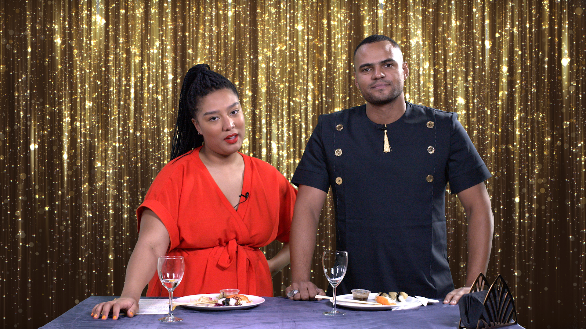 Mohombi under Nyheter24:s intervju Mohombi under Nyheter24:s intervju