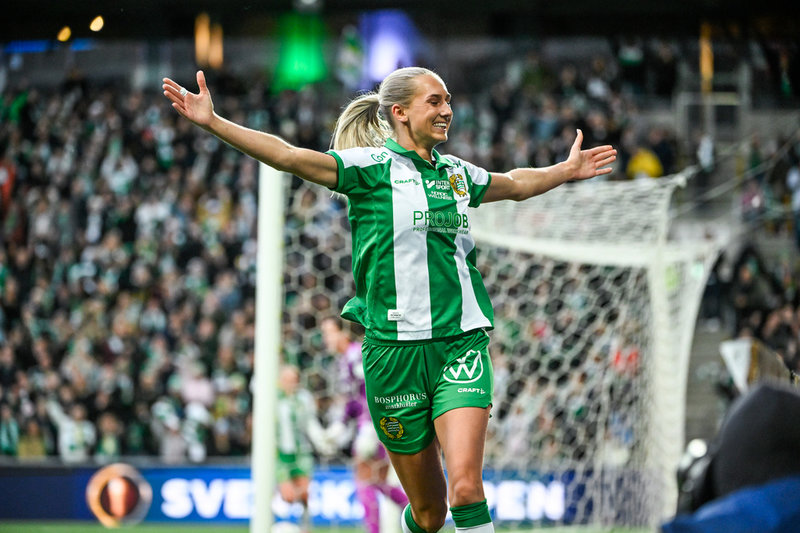 Ellen Wangerheim blev stor matchhjälte när Hammarby vann finalen i svenska cupen mot IFK Norrköping.