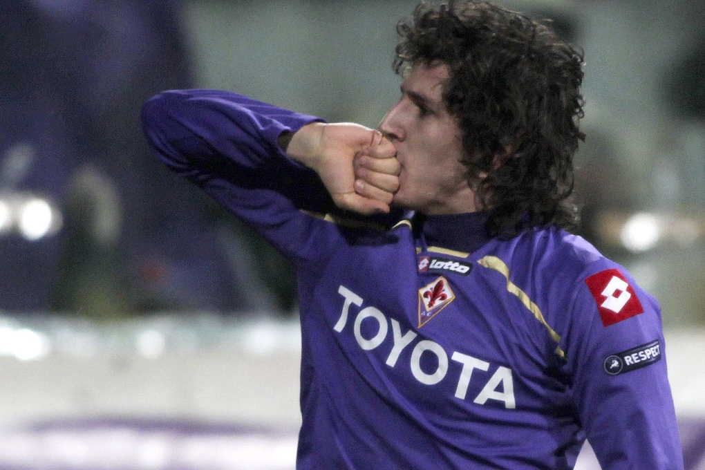 Stevan Jovetic nätade två gånger om för sitt Fiorentina.