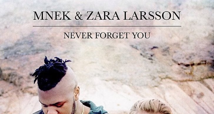 Never forget you, Zara Larsson, MNEK