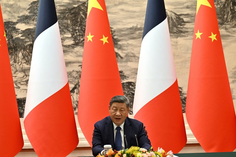 Kinas president Xi Jinping. Foto: Adek Berry/Pool Photo via AP/TT Kinas president Xi Jinping. Foto: Adek Berry/Pool Photo via AP/TT