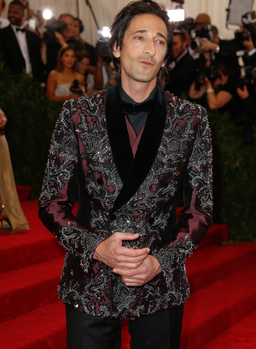 Adrien Brody var stilig som få. Adrien Brody var stilig som få.