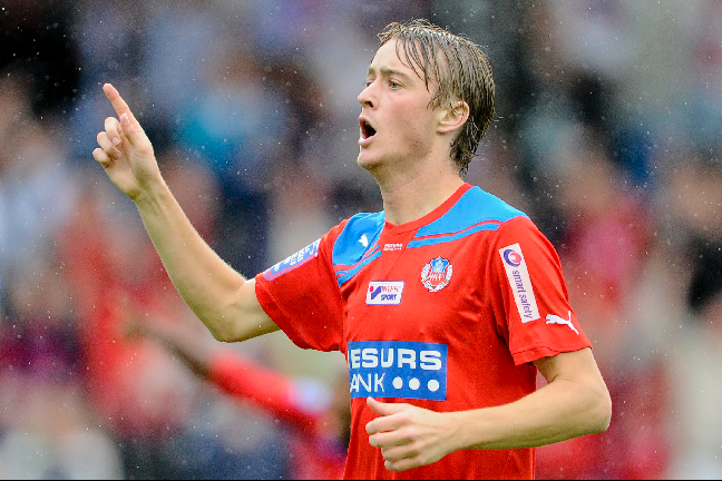 Rasmus Jönsson lämnade Helsingborg för en summa som ännu inte är offentlig.
