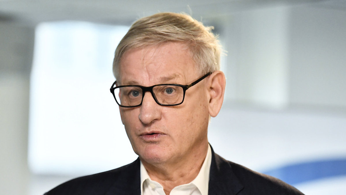 Carl Bildt, före detta moderat utrikesminister och statsminister. Arkivbild.
