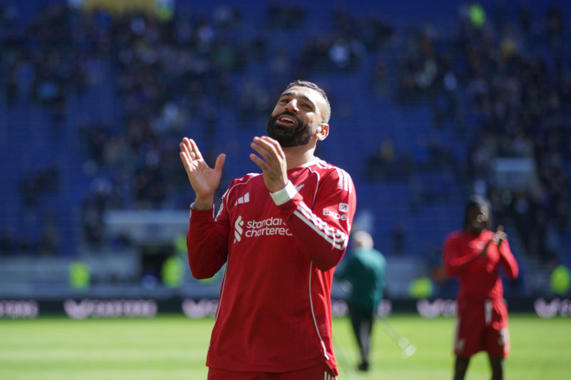 Liverpools Mohamed Salah. Arkivbild.