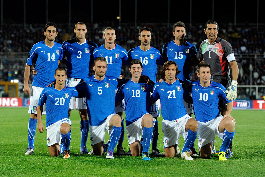 Italien möter Spanien, Kroatien och Irland i Grupp C i EM.