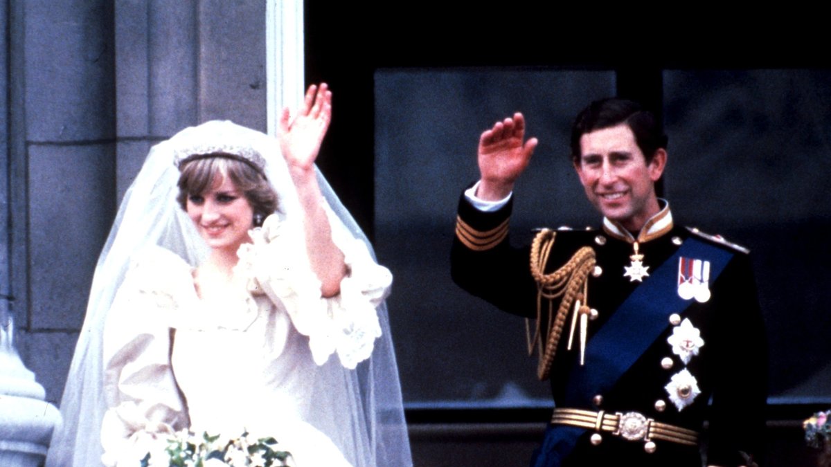 Prinsessan Diana och prins Charles.