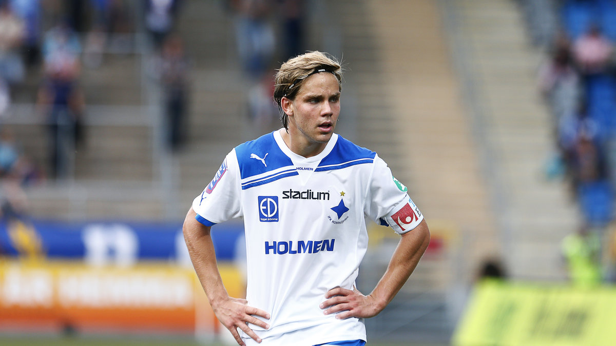 Christoffer Nyman är en av talangerna som ska hålla kvar IFK Norrköping på övre halvan av tabellen. 