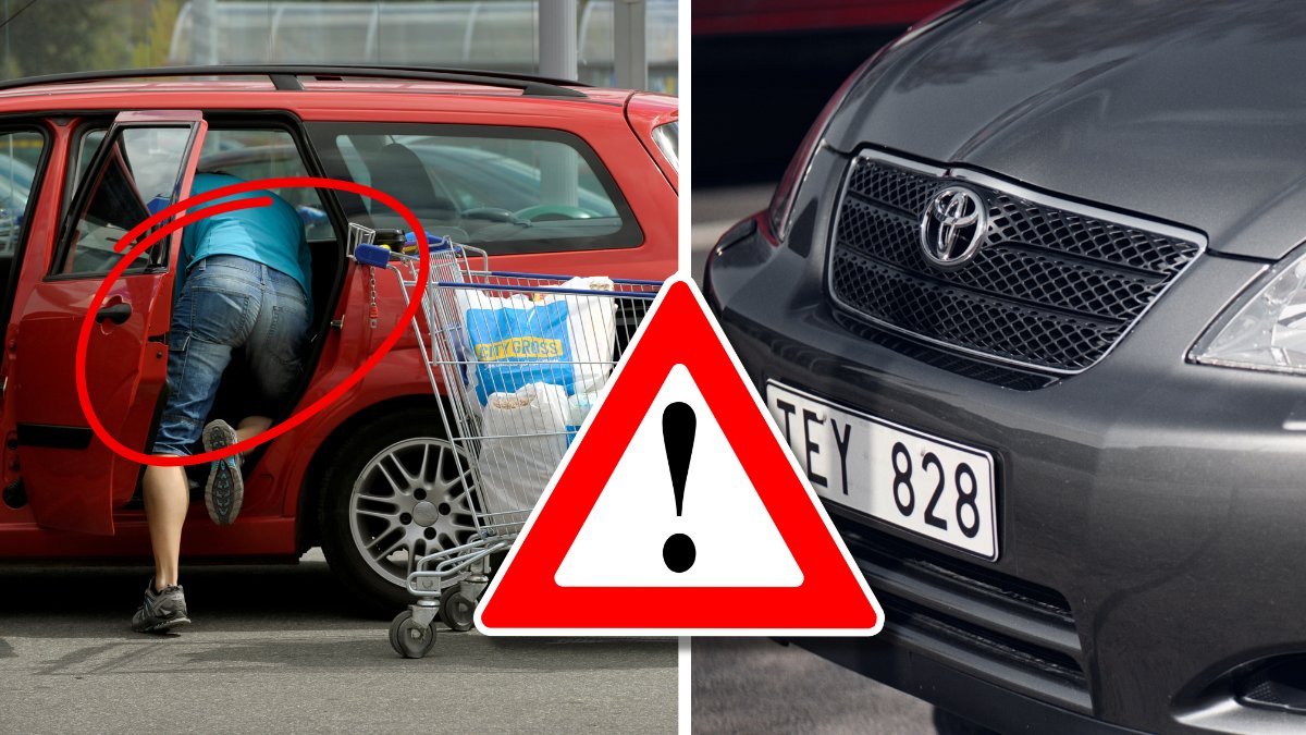 Så här undviker du faror: Lämna inte föremålet i bilen!
