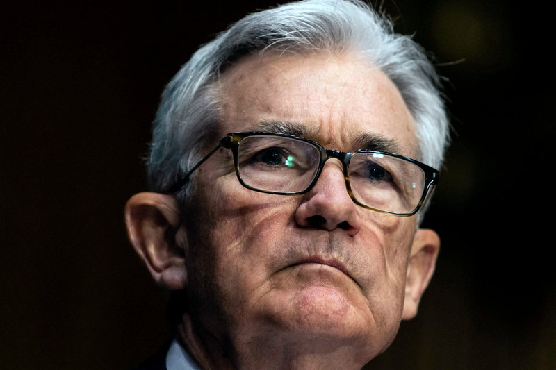 Hur börsen klarar resten av året, efter den skakiga inledningen, avgörs i första hand av inflationen och hur USA:s centralbank Federal Reserve (Fed) – med chefen Jerome Powell – gör med åtstramningar. Arkivbild