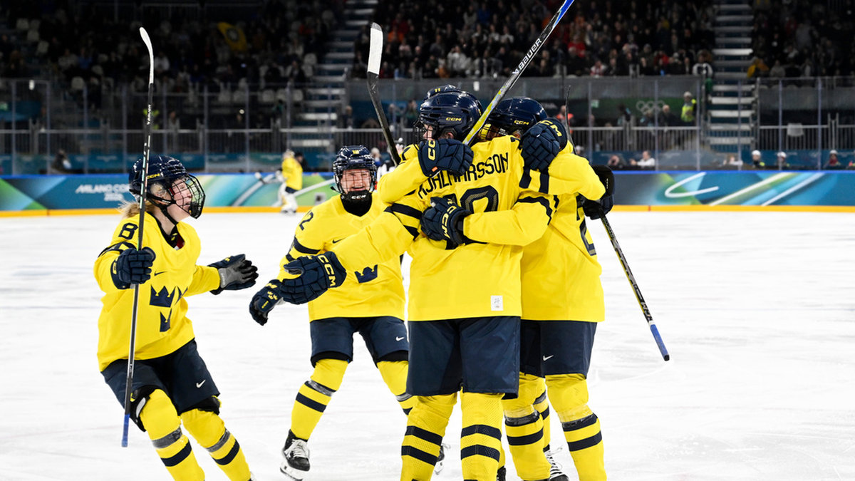 Tre Kronor till OS-semifinal – första gången på tolv år