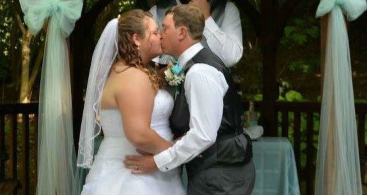 Kyss, Misslyckat, Nygifta, Bröllop, Vigsel, Fotograf