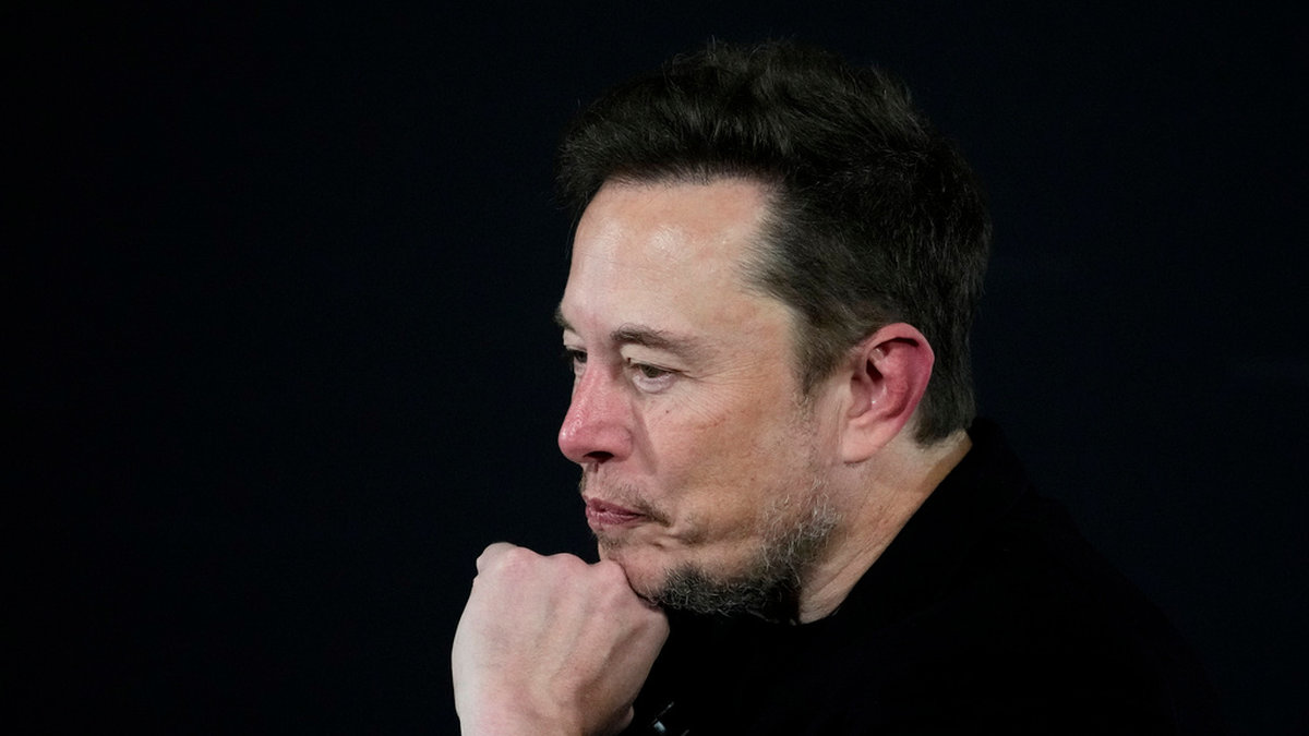 Teslagrundaren Elon Musk äger plattformen X, tidigare Twitter.