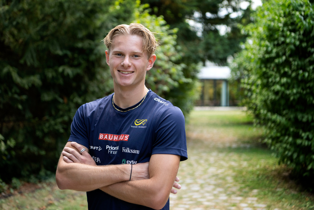 Carl Bengtström räknar med att nå EM-final på 400 meter.