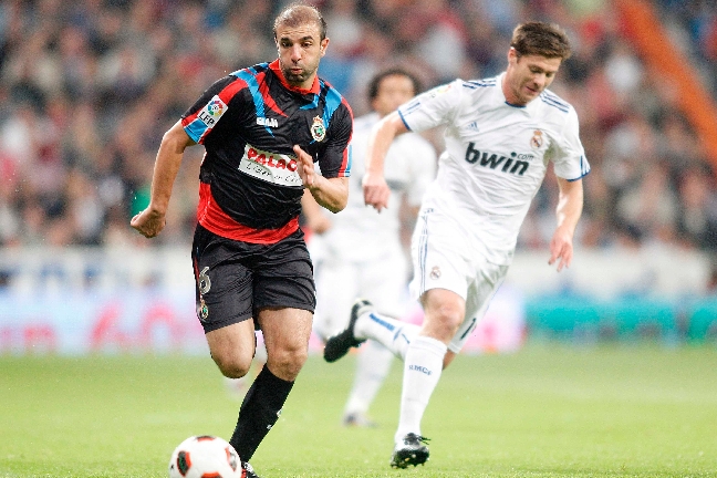 Fotboll, La Liga, Racing Santander, Kennedy, Markus Rosenberg